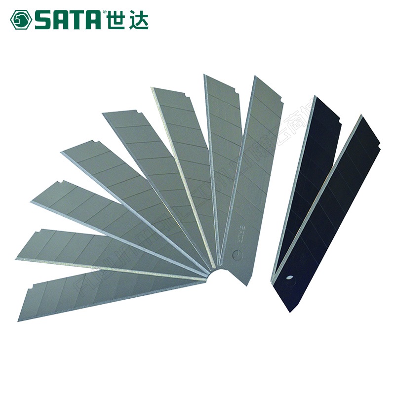世达/SATA 10件套 18*100MM美工刀刀片 93433A（8节） 